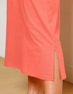 Blancheporte Chemise De Nuit Longue Manches Courtes Motif "panda Roux" -Blancheport en ligne 703574 C01 zoomx vue4