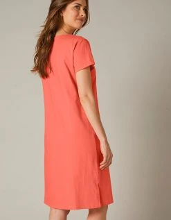 Blancheporte Chemise De Nuit Courte Manches Courtes Motif "panda Roux" -Blancheport en ligne 703576 C01 zoomx vue6