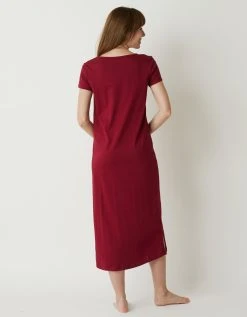 Blancheporte Chemise De Nuit Longue Manches Courtes Motif "papillons" 3 Blancheporte Chemise De Nuit Longue Manches Courtes Motif "papillons" -Blancheport en ligne 703594 C01 zoomx vue4