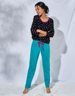 Blancheporte Tee-shirt Manches Longues Coton Enjoy Imprimé Pois -Blancheport en ligne 703597 C01 zoomx vue4