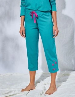 Blancheporte Pantacourt Pyjama Enjoy Uni Imprimé Placé