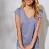 Blancheporte Tee-shirt Pyjama Manches Courtes Uni