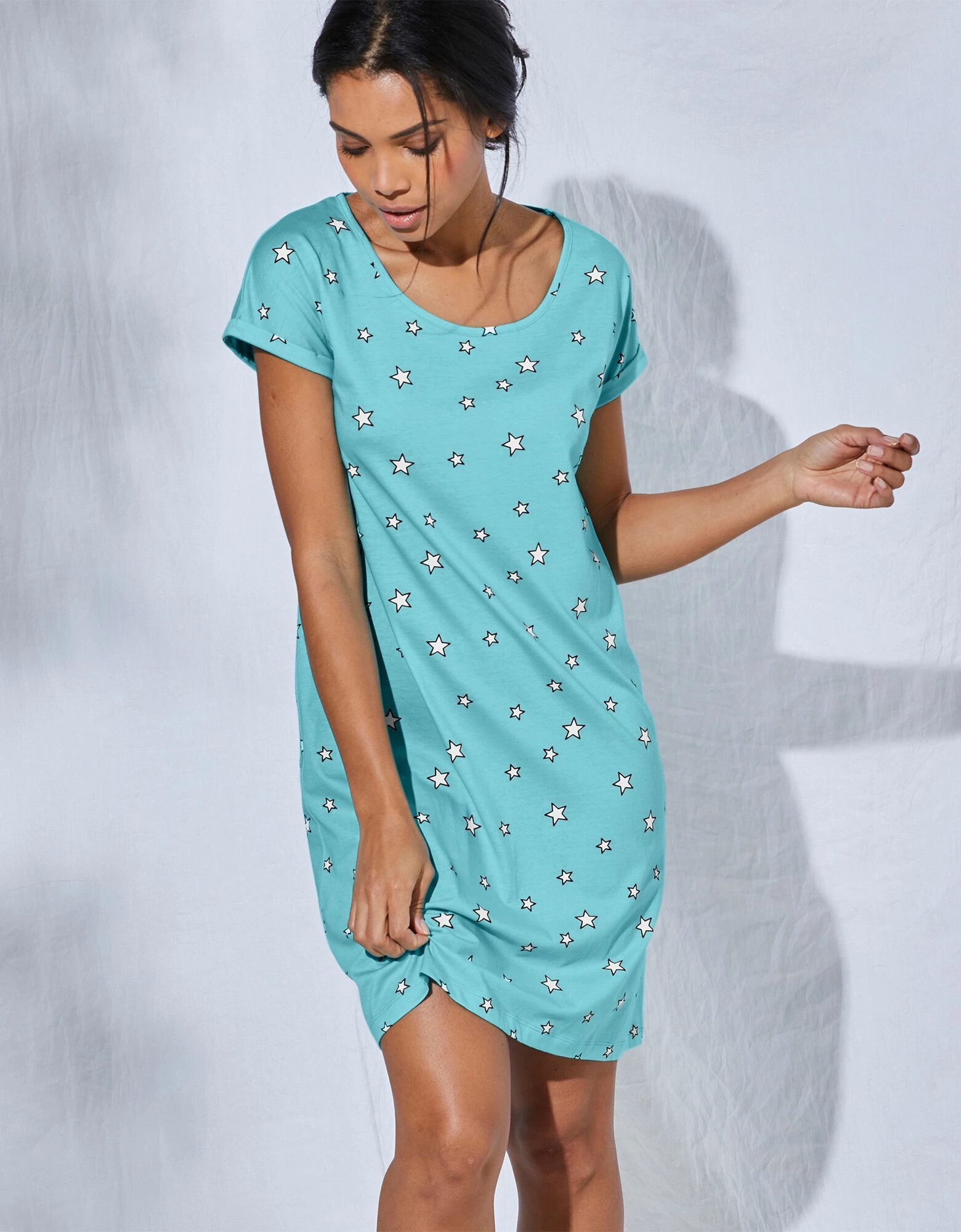 Maxi tee-shirt - lot de 2 Blancheporte Maxi Tee-shirt - Lot De 2 -Blancheport en ligne