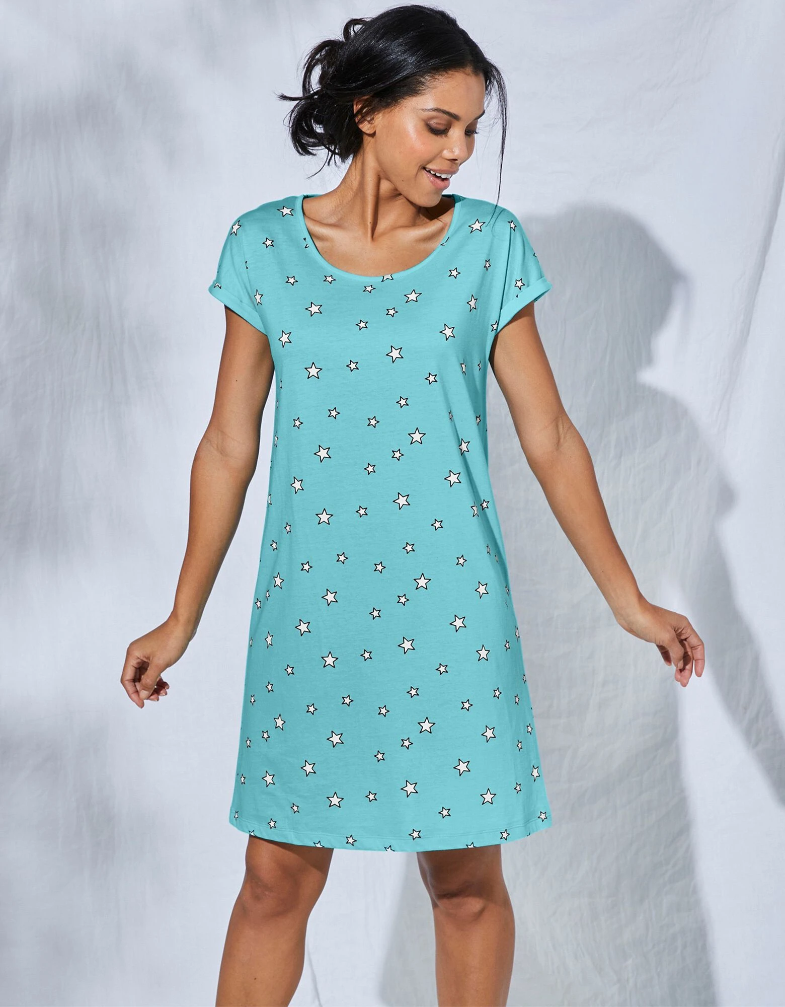 Maxi tee-shirt - lot de 2 Blancheporte Maxi Tee-shirt - Lot De 2 -Blancheport en ligne