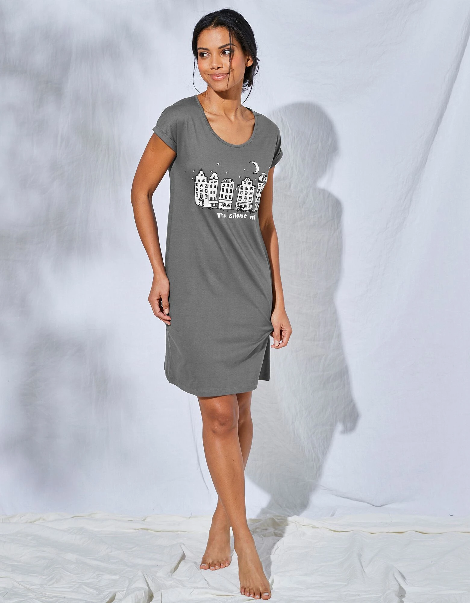 Maxi tee-shirt - lot de 2 Blancheporte Maxi Tee-shirt - Lot De 2 -Blancheport en ligne