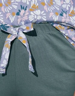 Blancheporte Pantacourt Pyjama Imprimé Placé "pétales De Fleurs" 3 Blancheporte Pantacourt Pyjama Imprimé Placé "pétales De Fleurs" -Blancheport en ligne 703612 01 3