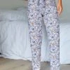 Blancheporte Pantalon Pyjama Coton Imprimé "pétales"