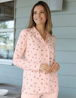 Blancheporte Pyjama Imprimé "tulipes" Col Tailleur Manches Longues 3 Blancheporte Pyjama Imprimé "tulipes" Col Tailleur Manches Longues -Blancheport en ligne 703625 C01 zoomx vue4