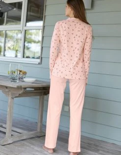 Blancheporte Pyjama Imprimé "tulipes" Col Tailleur Manches Longues 6 Blancheporte Pyjama Imprimé "tulipes" Col Tailleur Manches Longues -Blancheport en ligne 703625 C01 zoomx vue7