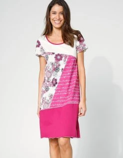 Blancheporte Chemise De Nuit Découpes Fantaisie