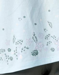 Blancheporte Tee-shirt De Pyjama Manches Longues Imprimé Base Fleurs -Blancheport en ligne 703676 C00 zoomx vue6