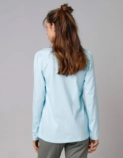 Blancheporte Tee-shirt De Pyjama Manches Longues Imprimé Base Fleurs -Blancheport en ligne 703676 C00 zoomx vue7