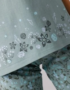 Blancheporte Tee-shirt De Pyjama Manches Longues Imprimé Base Fleurs -Blancheport en ligne 703676 C03 zoomx vue6