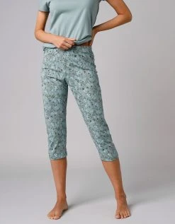 Blancheporte Pantacourt De Pyjama Imprimé Fleurs 3 Blancheporte Pantacourt De Pyjama Imprimé Fleurs -Blancheport en ligne 703703 C03 zoomx vue4