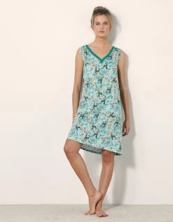 Blancheporte Chemise De Nuit Roméo Imprimée Toucan <br/> -Blancheport en ligne 703712 C01 zoomx vue5