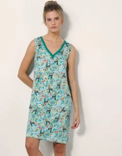 Blancheporte Chemise De Nuit Roméo Imprimée Toucan <br/> -Blancheport en ligne 703712 C01 zoomx vue6