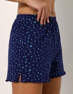 Blancheporte Pyjama Short Imprimé Fossile 6 Blancheporte Pyjama Short Imprimé Fossile -Blancheport en ligne 703725 C01 zoomx vue7