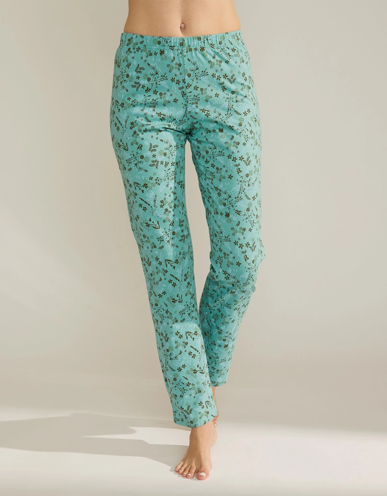 Pantalon de pyjama imprimé fleurs Blancheporte Pantalon De Pyjama Imprimé Fleurs -Blancheport en ligne