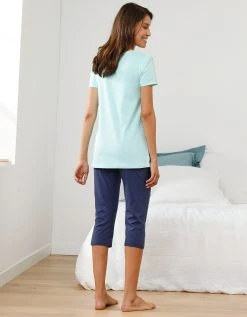 Blancheporte Tee-shirt Base Imprimée Bucolique - Manches Courtes 4 Blancheporte Tee-shirt Base Imprimée Bucolique - Manches Courtes -Blancheport en ligne 703840 C00 zoomx vue5