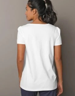 Blancheporte Tee-shirt Imprimé Placé Bucolique - Manches Courtes -Blancheport en ligne 703842 C00 zoomx vue4