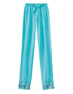 Blancheporte Pantalon Base Imprimée Bucolique - Coton Jersey -Blancheport en ligne 703849 C02 zoomx vue4