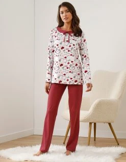 Blancheporte Pyjama Femme Imprimé "coeurs"