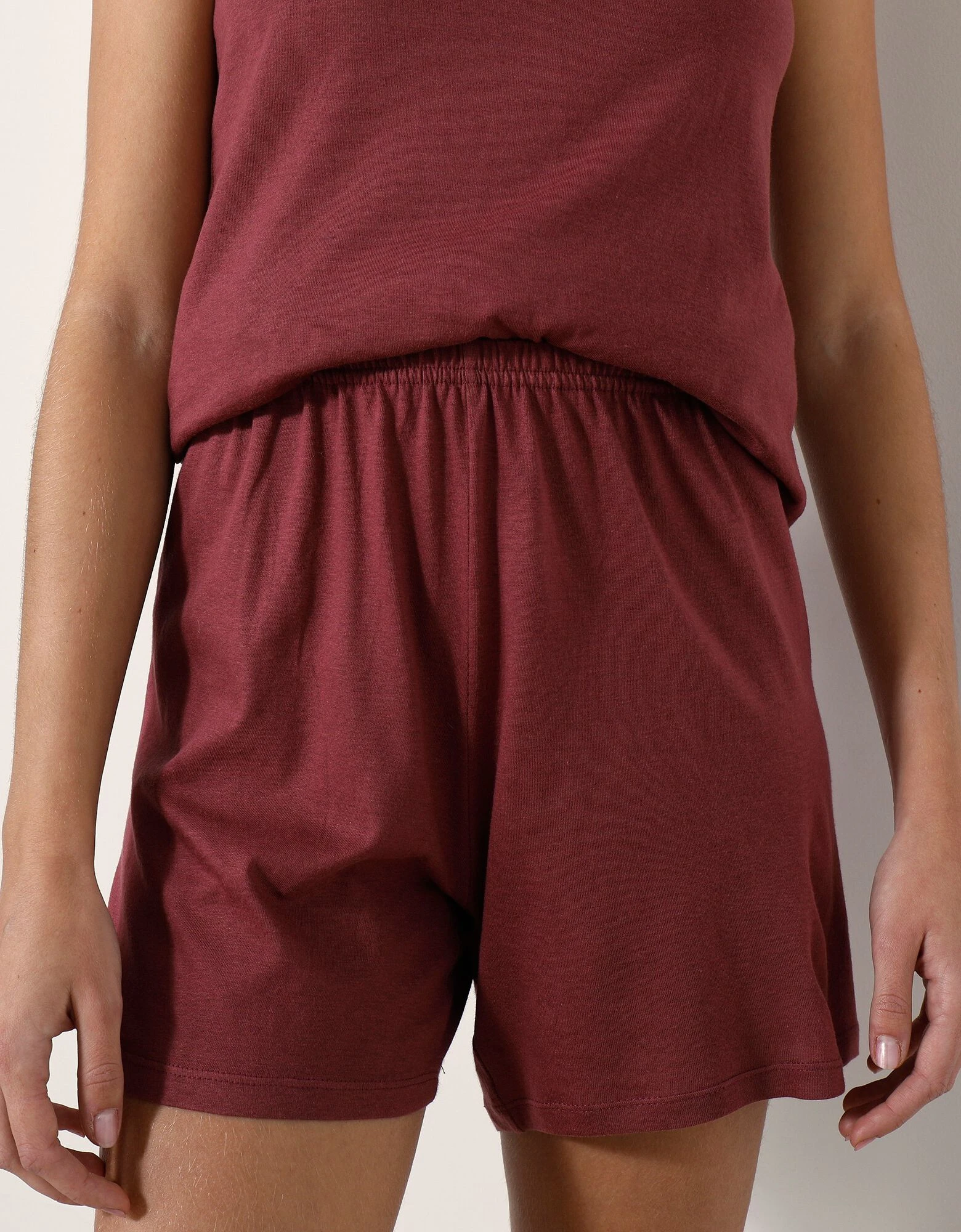 Pyjashort uni - coton modal Blancheporte Pyjashort Uni - Coton Modal -Blancheport en ligne