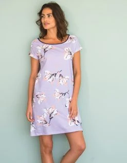 Blancheporte Chemise De Nuit Imprimé Fleuri - Lot De 2