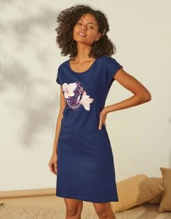 Blancheporte Chemise De Nuit Imprimé Fleuri - Lot De 2 -Blancheport en ligne 703950 C01 zoomx vue6