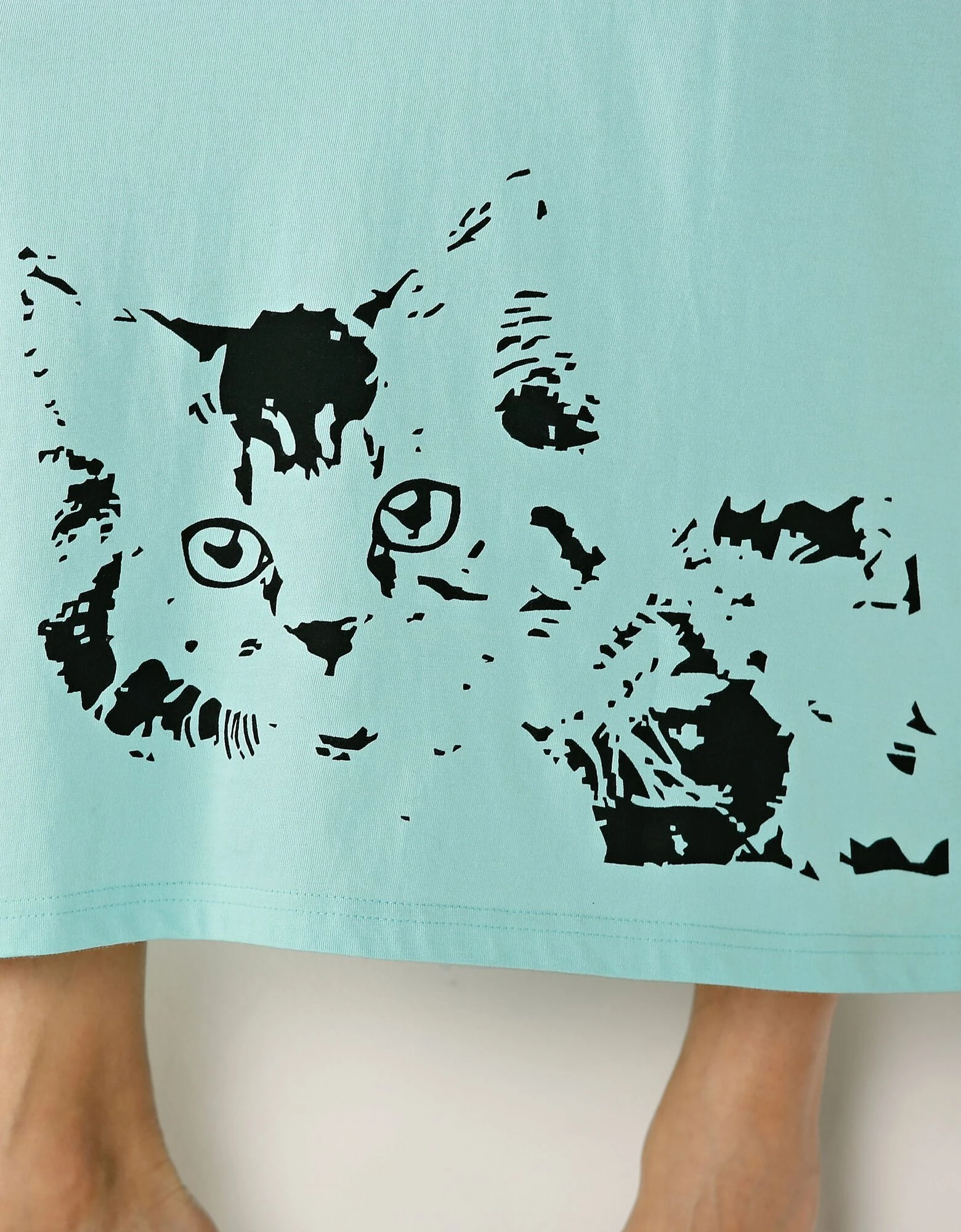 Chemise de nuit longue imprimé chat - lot de 2 Blancheporte Chemise De Nuit Longue Imprimé Chat - Lot De 2 -Blancheport en ligne 703965 C02 zoom detailRFP