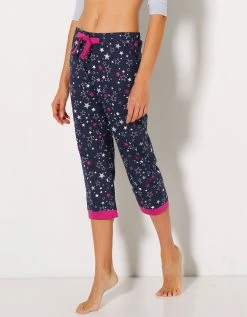 Blancheporte Pantacourt Imprimé étoiles - Jersey Coton