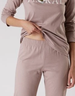 Blancheporte Pyjama Manches Longues Imprimé "Floral" -Blancheport en ligne 703975 C01 zoomx vue5