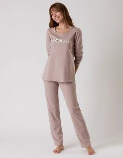 Blancheporte Pyjama Manches Longues Imprimé "Floral" -Blancheport en ligne 703975 C01 zoomx vue6