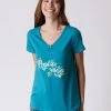 Blancheporte Tee-shirt Pyjama Manches Courtes Imprimé "jardin Secret"
