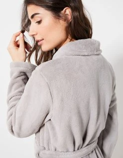 Blancheporte Peignoir Polaire Toucher Peluche Manches Longues, Longueur 115 Cm -Blancheport en ligne 704398 C03 zoomx vue6