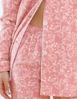 Blancheporte Pyjama Pilou Imprimé "fleurs" -Blancheport en ligne 706148 C01 zoomx vue3