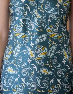 Blancheporte Nuisette Longue Satin Imprimé -Blancheport en ligne 706174 C01 zoomx vue5