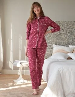 Blancheporte Pyjama Pantalon Pilou Imprimé "coeurs"