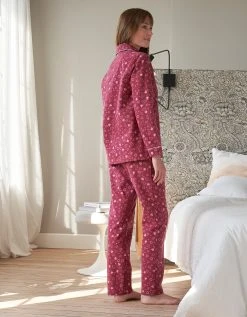 Blancheporte Pyjama Pantalon Pilou Imprimé "coeurs" 3 Blancheporte Pyjama Pantalon Pilou Imprimé "coeurs" -Blancheport en ligne 706177 C01 zoomx vue4