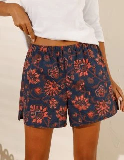 Blancheporte Caleçon Imprimé + Chouchou élastiqué Assorti - Collection Upcycling -Blancheport en ligne 706199 C01 zoomx vue4